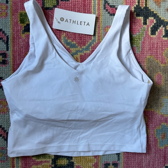 Athleta Transcend V-Neck Crop Bra D-DD - Picture 2 of 3